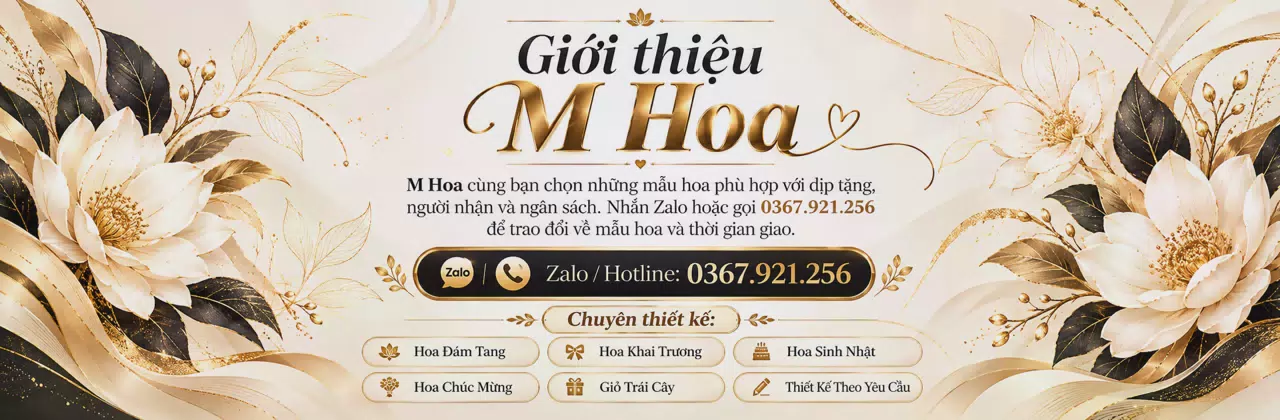 Ảnh bìa Shop hoa tươi Xã Cần Đăng An Giang - Từ lời nhắn đến món hoa vừa ý